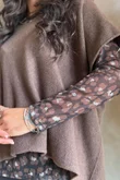 Bobby Mesh Layering Top Sana Leopard Black